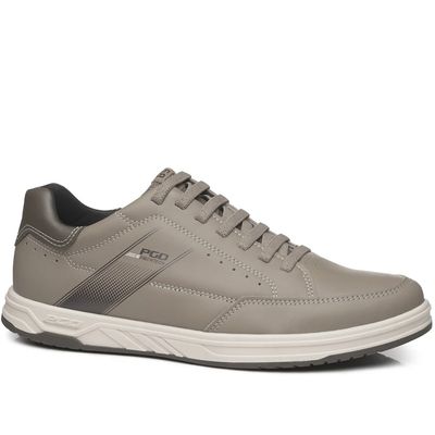 Sapatênis Masculino Pegada Oliver Fibertech Bege 172002-04 37 / Bege