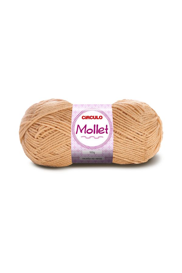 Lã Mollet 80m Nº3/6 7650 Amêndoa