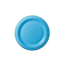 Prato Descartável Copobrás Nº15 com 10 Unidades Azul Claro