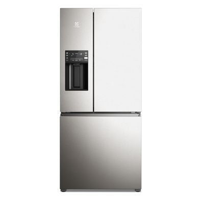 Geladeira Electrolux Frost Free 540L Efficient com AutoSense e Dispenser de Água e Gelo 3 Portas Cor Inox Look (IM8IS) 127V