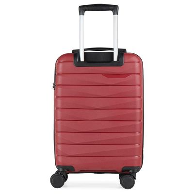 Mala de Bordo 10 kg Polipropileno 4 Rodas Route Vinho P / Vinho