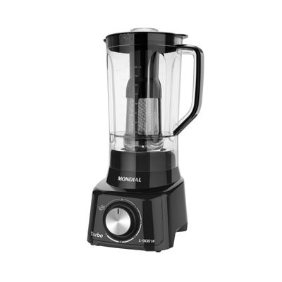 Liquidificador Mondial Turbo Full Black L-900-FB Preto - 127V