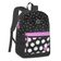 Mochila Juvenil 17" Feminina Bolinhas e Coração MF25073 - Clio