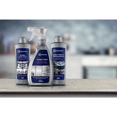 Limpa Inox Electrolux 500ml Limpeza e Proteção Não se aplica