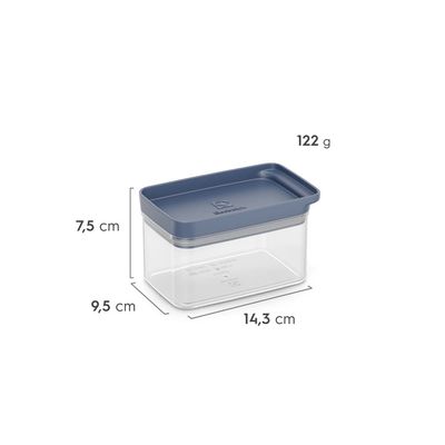 Pote Hermético Organizador Electrolux Experience Empilhável Modular 0,6L Não se aplica