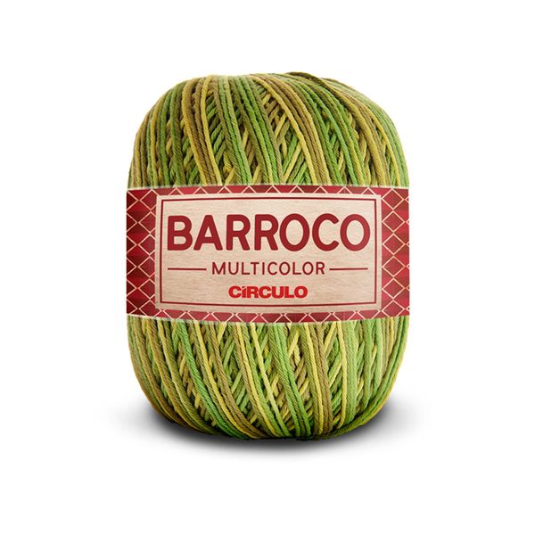 Barbante Barroco 226m Nº4/6 9392 Trilha Multicolor