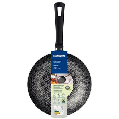 Frigideira Wok 24cm Antiaderente Tramontina Loreto 20385/724 Vermelho