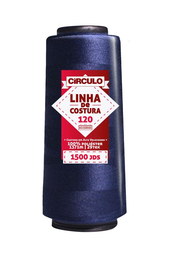 Linha para Costura 1371m 29tex 322 Azul Marinho