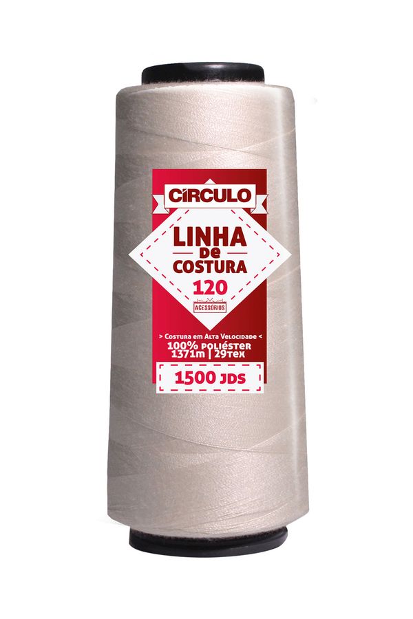 Linha para Costura 1371m 29tex 351 Natural