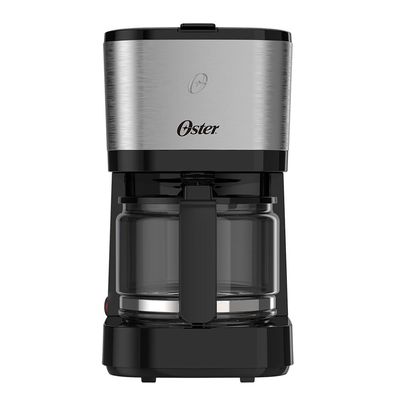 Cafeteira Elétrica 19 Xicaras Oster OCAF300 Preta com Prata 127V 127V