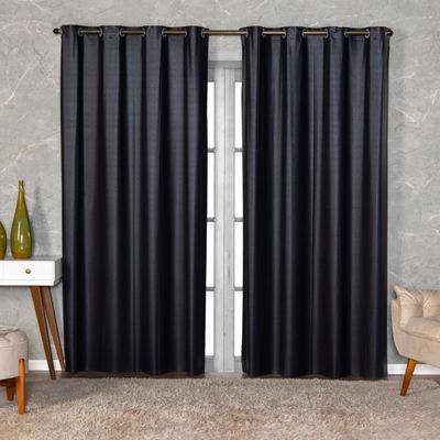Cortina Blackout PVC Cinza 2,80m x 2,30m 100% Policloreto de Vinila - Prata