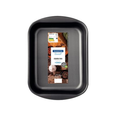 Assadeira Funda Tramontina Grafite 28cm Antiaderente Starflon Max 3,3L