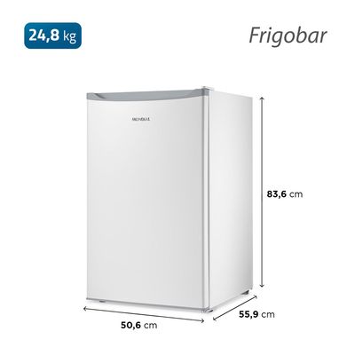 Frigobar Mondial 120 Litros Porta Reversível Branco FGB-01-W120 220v