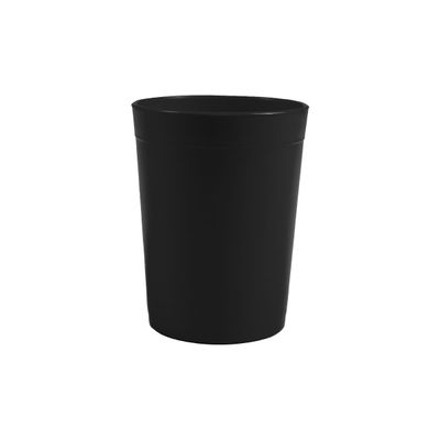 Copo Salut Redondo 250ml Preto em Polipropileno