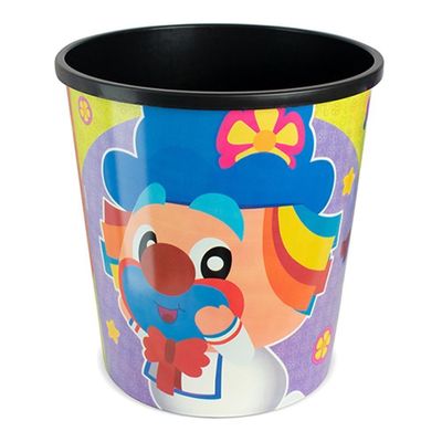 Lixeira Infantil Patati Patatá 10 Litros – Cesto Multiuso Para Quarto, Banheiro E Escola