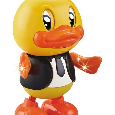 Patinho Dança Comigo com Som e Luz 20cm ZP01328 - Zoop Toys