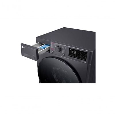 Lava e Seca Smart LG VC5 12kg Titanium Com Inteligência Artificial AIDD CV3012MC5A 220V