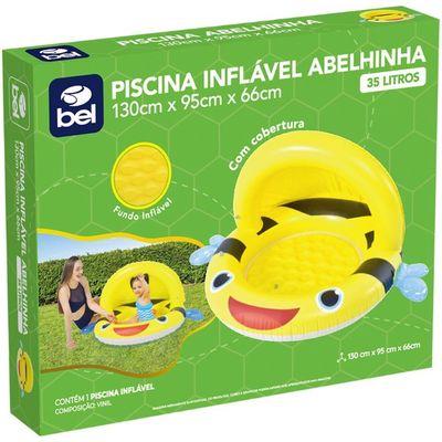 Piscina Inflável Infantil Abelhinha 35 Litros Bel