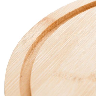 Queijeira 24 Cm Com Tampa Em Acrílico E Base Em Bambu Lyor