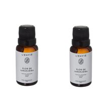 Kit 02 óleos Concentrado Flor De Laranjeira 20ml Lenvie