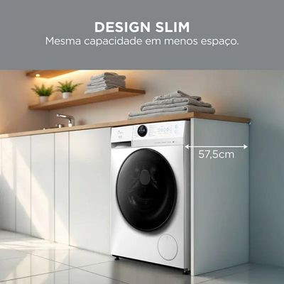 Lava E Seca Midea 11Kg MF201D110WB/WK Branco 110V