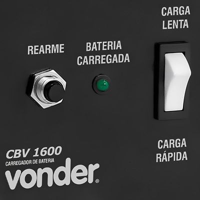 Carregador De Bateria 32-150ah 12V Cbv1600 - Vonder 220V
