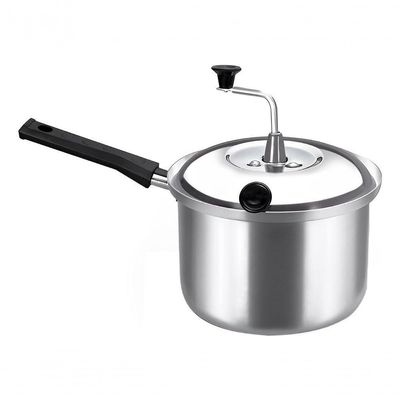 Pipoqueira Baby 2,7 Lts - Aluminio Polido 18 Cm