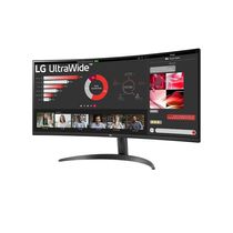 Monitor Curvo 34 UltraWide WQHD 34WR50QK-B 100Hz HDR10 LG
