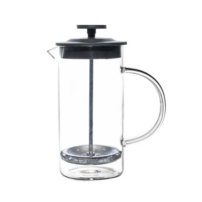 Cafeteira Prensa Francesa Lyon Vidro Borossilicato Tampa Plástica 400ml Lyor Transparente