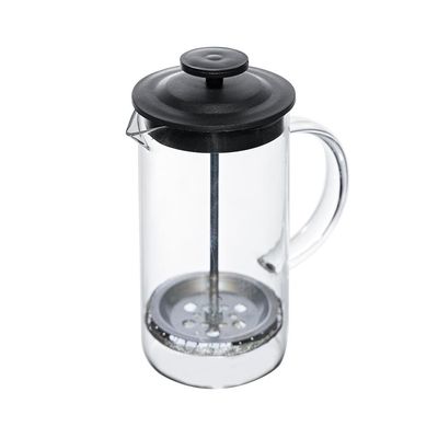 Cafeteira Prensa Francesa Lyon Vidro Borossilicato Tampa Plástica 400ml Lyor Transparente