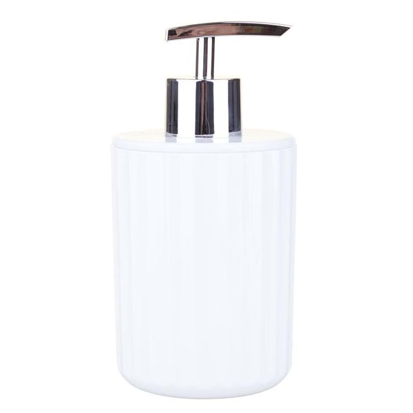 Porta Sabonete Líquido Ou Groove PSG723 Branco Branca