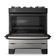 Fogão A Gás Mesa De Vidro Forno 84l Esmaltec Ideal Top Glass Inox 5 Bocas Bivolt