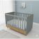 Berço 2 em 1 Ternura Plus com Colchão Herval Baby Encanto Bartira Azul Wood