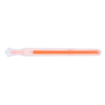 Caixa Marca Texto Fluorescente Transparente 12 Unidades Brw Laranja