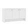 Buffet Aparador 3 Portas 136cm Com Tampo 25mm Verbena - Branco