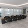 Estação De Trabalho 10 Lugares Office Tech 10 Mesas 8 Armári - Preto E Cedro Preto E Cedro