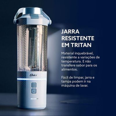 Liquidificador Portátil Sem Fio Blender Go Max Oster