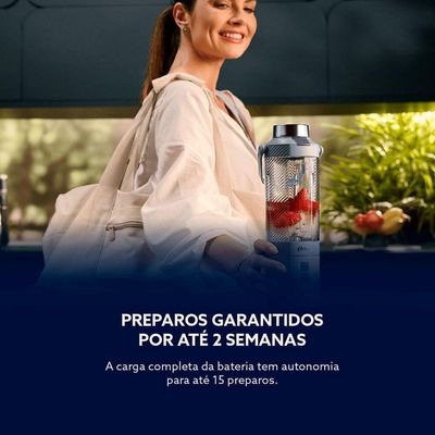 Liquidificador Portátil Sem Fio Blender Go Max Oster