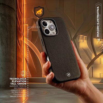 Capa para iPhone Air - Magsafe TechCouro - Preta - Gshield