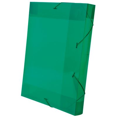Pasta Aba Elástico Dello Line Lombo 4cm Verde 33,5x23,5cm