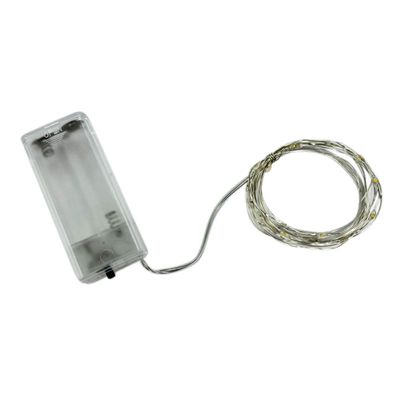 Fio de LED Pisca-Pisca Natal Cazza Branco 2m