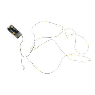 Fio de LED Pisca-Pisca Natal Cazza Branco 2m