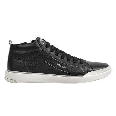 Sapatênis Ferracini Star Zíper Masculino 40 / Preto