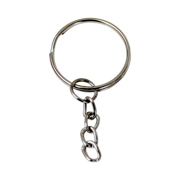 Argola para Chaveiro com Corrente com 100 Unidades 25mm Argola para Chaveiro com Corrente com 100 Unidades 25mm