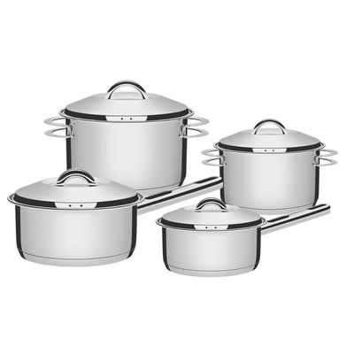 Jogo de Panelas Aço Inox Solar 4 Peças Tramontina