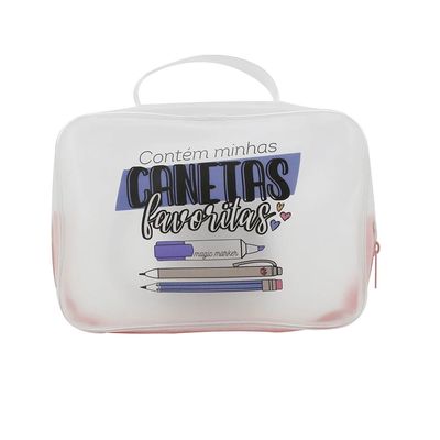 Estojo Box Transparente Loffice