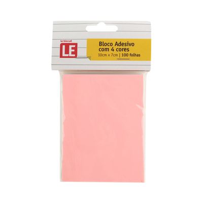 Bloco Adesivo Le Neon 10x7cm