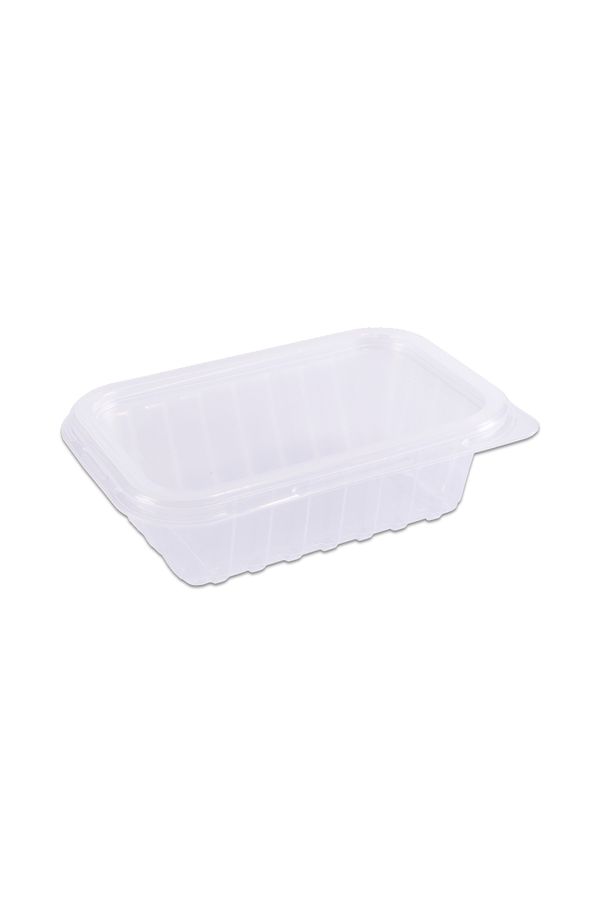 Pote Prafesta Retangular com Tampa 250ml com 24 Unidades