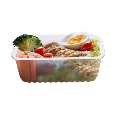 Pote Prafesta Retangular com Tampa 250ml com 24 Unidades