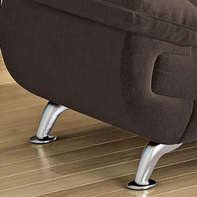 Conjunto De Sofá 2 E 3 Lugares Suede Café Avalon Linoforte Café